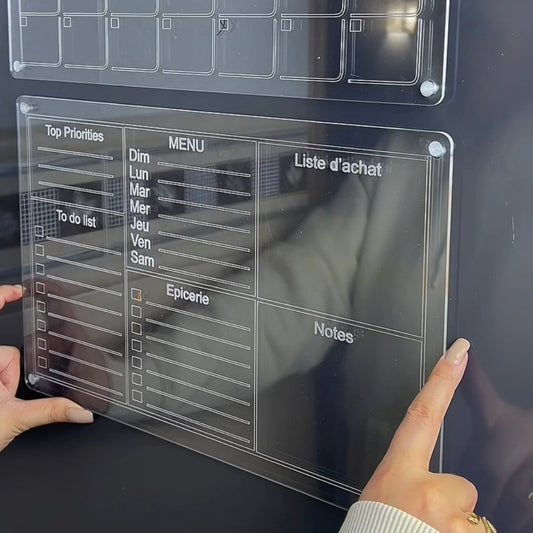 Tableau organisateur magnétique